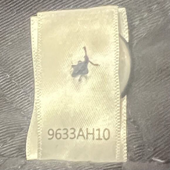 Aeropostale Gray Wool Blend Military Jacket Large Quilted Y2K Outerwear - Picture 12 of 12